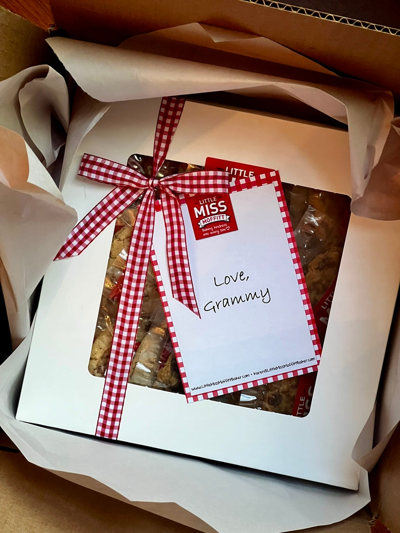 Send Little Miss Moffitt cookies as a grammy gift, shipped nationwide.