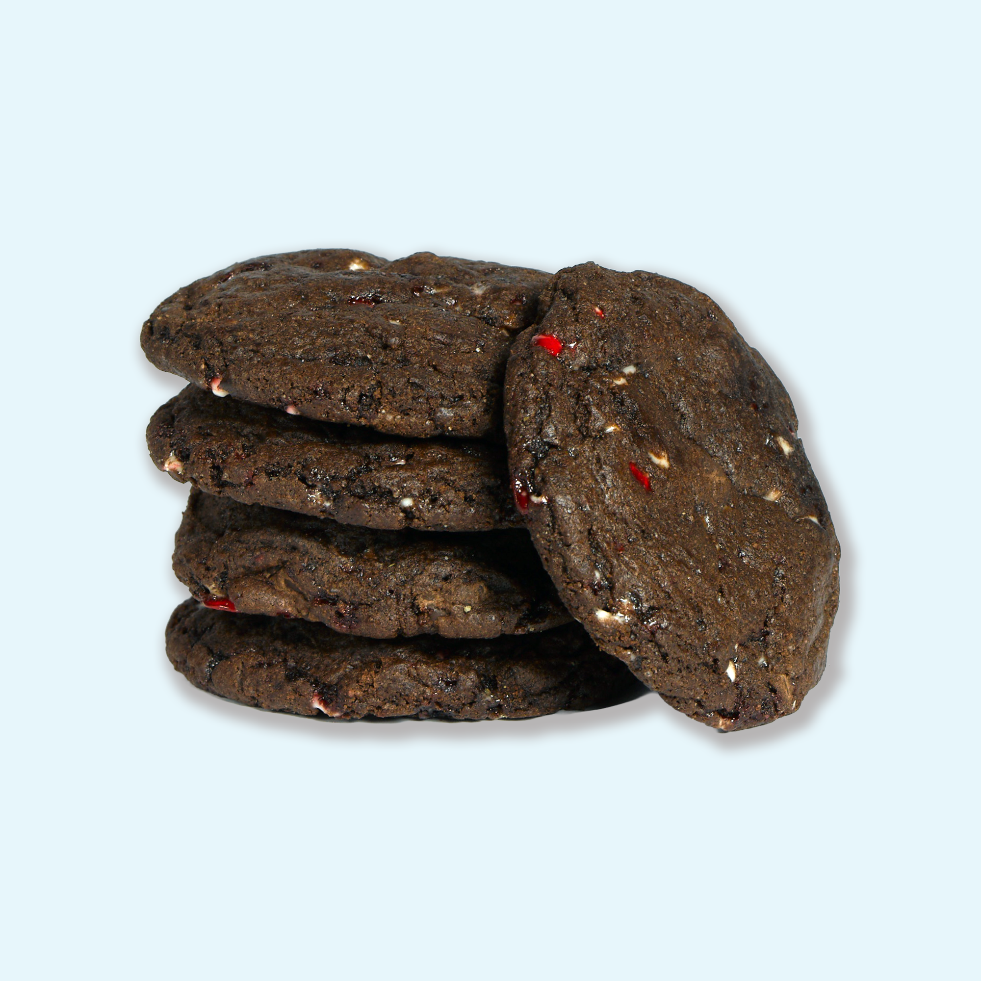 Candy Cane Crunch Cookies