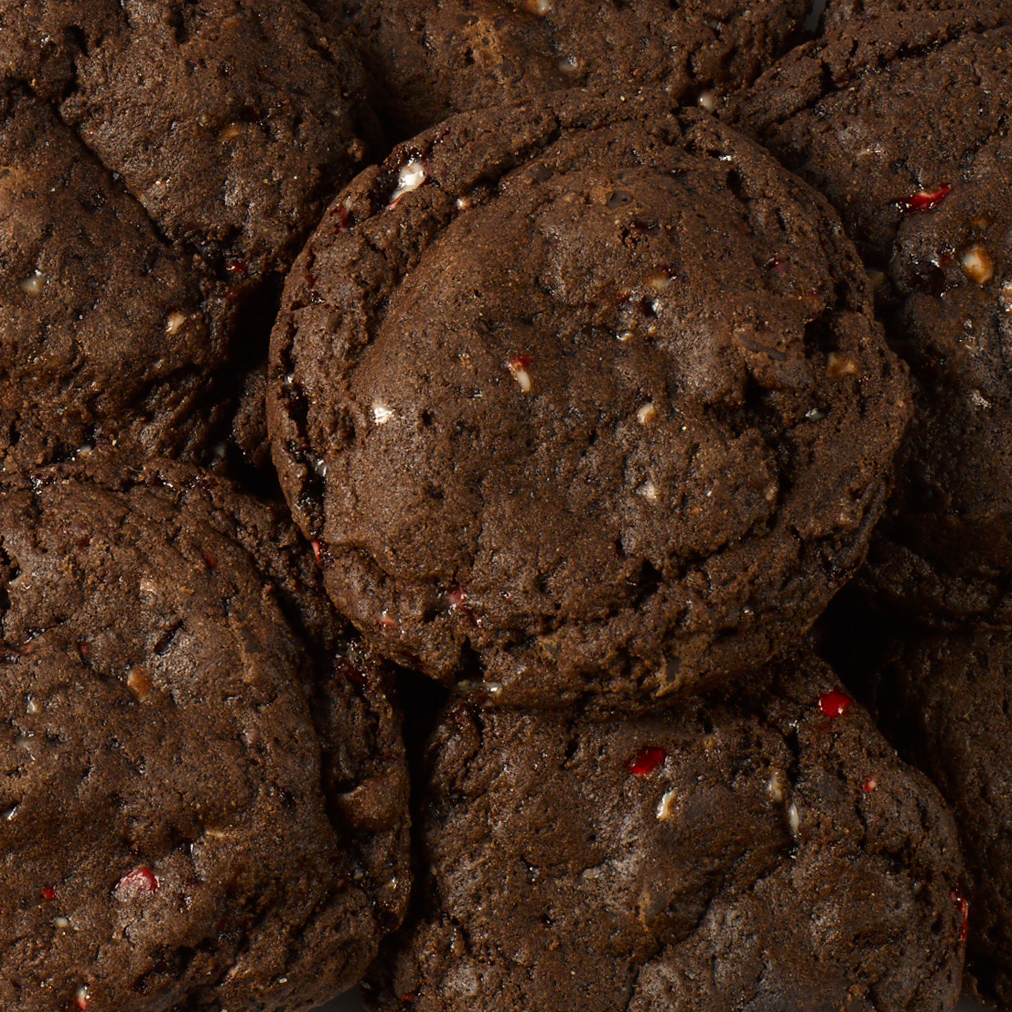 Candy Cane Crunch Cookies